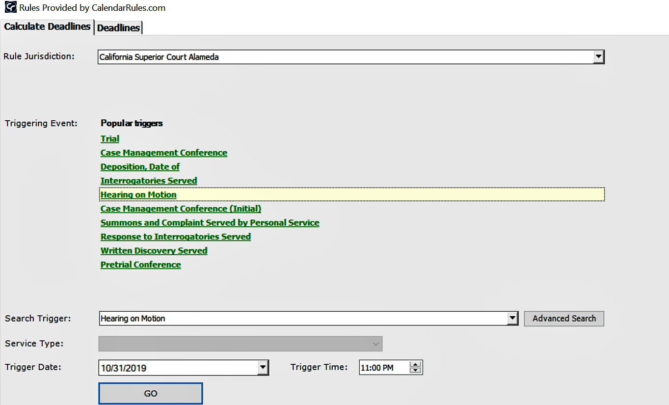 federal court deadline calculator federal court deadline calculator